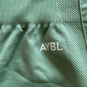 AYBL Seamless High-Rise Leggings — Sage Green